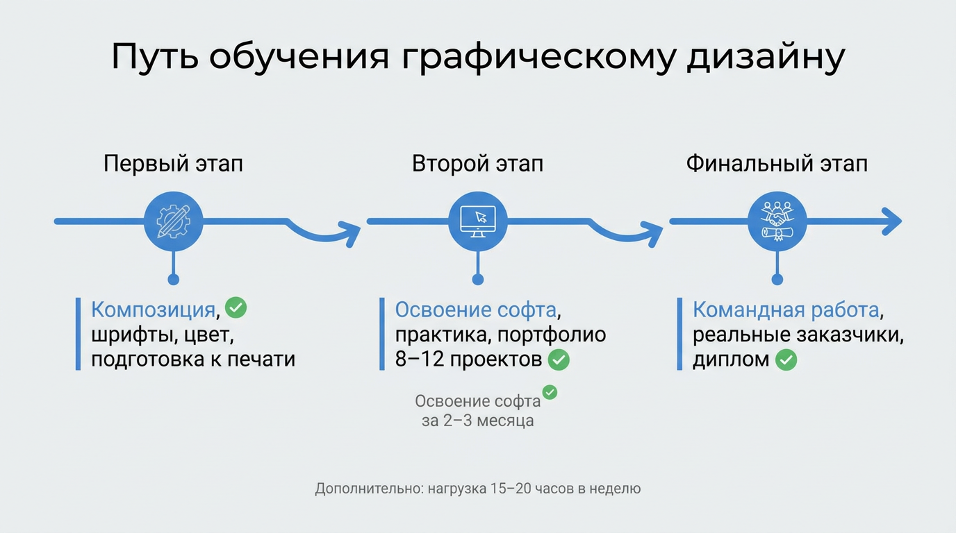 Путь обучения графическому дизайну